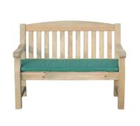 Zest Package - Emily 2 Seater Bench And Pad - Green