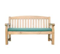 Zest Package - Emily 3 Seater Bench And Pad - Green