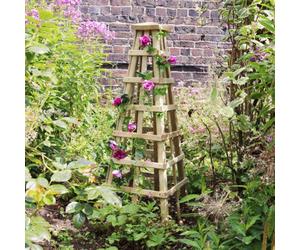 Zest Scafell Pike Obelisk Wooden Garden Plant Rose Flower Support