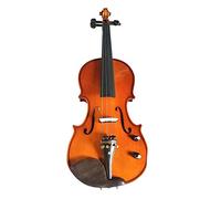Zest Violin Electro Natural Acoustic 4/4 Full Size Violin Package.(Electro Acoustic Glossy Finish Natural)