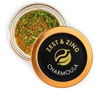 Zest & Zing Charmoula, 20g - Premium Spice Blends by ZEST & ZING. Fresher, Convenient, Stackable Spice Jars.
