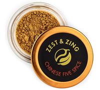 Zest & Zing Chinese Five Spice (Ground), 20g Spice Jar - Premium Spices By ZEST & ZING. Fresher, convenient, stackable Spice Jars., 2004