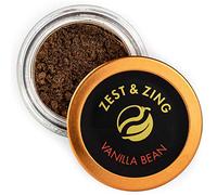Zest & Zing Madagascan Vanilla Bean Powder, 15g | Stackable Glass Spice Jar