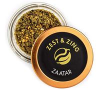 Zest & Zing Zaatar (Coarse), 19g Spice Jar - Premium Blends by Zest & ZING. Fresher, Convenient, Stackable Spice Jars., 4015