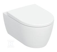 Wall Hung Toilet Set Geberit iCon with toilet seat 355x335x530mm White 503045001