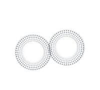 Nachtmann Bossa Nova plate 27 cm 2-pack clear