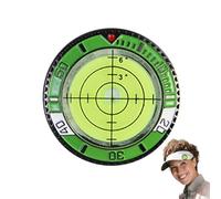 Zestivra ABS Ball Marker Level - Reading Golf Aid | Green Reader Marker, Precision Putting Tool, Alignment Accessory for Training, On-Course Strategy, Soccer Turf, Sports Field Performance