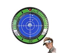 Zestivra ABS Ball Marker Level - Reading Golf Aid | Green Reader Marker, Precision Putting Tool, Alignment Accessory for Training, On-Course Strategy, Soccer Turf, Sports Field Performance