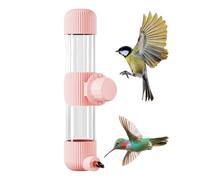 Zestivra Bird Cage Water Dispenser - Automatic Waterer for Parrot - Leak Proof Strike Type Cage Waterer Hung for Pet Finch Blue Jay Chickadee Parakeet Canary Small Medium Birds