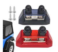 Zestivra Car Busbar - M10 Terminal Block with Protective Cover | Heavy-Duty Distribution Studs with Secure Mounting Base, Connector Design for Battery Management in Marine, Boat, Vehicle Systems