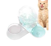 Zestivra Cat Drinking Bowl, Food-Safe, Leak-Proof Drinking Fountain with Siphon Principle, Automatic Water Dispenser for Dogs, for Puppies, Cats and All