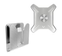 Zestivra Cell Phone Wall Mount,Phone Holder for Wall - Stainless Steel Small Wall Mount for Car Mobile Phone - Phone Mount Snap Type