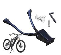 Zestivra Center Mount Bikes Kickstand - Center Mount Kickstand for Bikes with Double Legs,Metal Rack Accessories Stable Stand for Parking Cycling Outdoor Road Riding Tours Sports Commuting