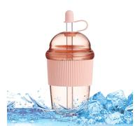 Zestivra Cups With Straws - Straw Cup 520ml Leakproof Silicone Lid