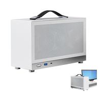 Zestivra Desktop Frame - Laptop Host, Ultra Mini | Compact ITX Housing with Modern Construction, Practical for Players, Employees, Individual Users