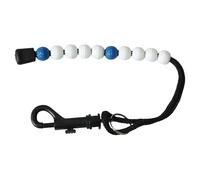 Zestivra Golf Score Beads, Golf Score Keeper Beads, Golf Score Counter Beads, Portable Golf Score Count Beads with Clips, Easy Tracking Chain, Beads, Golf Bag Attachment