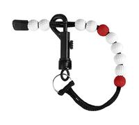 Zestivra Golf Score Keeper Beads, Golf Score Counter Beads, Portable Golf Score Count Beads with Clips, Easy Tracking Chain, Beads, Golf Bag Attachment