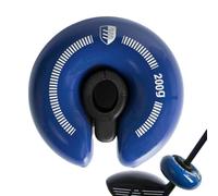 Zestivra Golf Swing Ring - Aluminium Alloy Training Aid, Portable Racket Doughnut, Stable Balance Support, Exercise Tool with Ergonomic Design for Golf Lovers, Players, Beginners