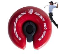 Zestivra Golf Training Doughnut, Racket Weight Ring Attachment, Portable Aluminium Accessories, Robust Power Reinforcement, Swing Warm-Up Device with Easy Handling, for Athletes, Beginners, Athletes