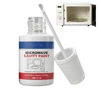 Zestivra Microwave Repair Paint - Cavity Tóuch-up Coating, Food Safe Interior Scratch Chip Fix Paint With Brush For Oven Chamber Surfacê Restoration Home Use