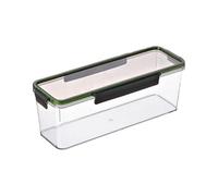 Zestivra Noodle Storage Box - Large Capacity Container, Food Grade Holder, Sealed Grain Organizer | Airtight Kitchen Preservation, Transparent Stackable Design for Pasta Spaghetti Pantry Meal Prep