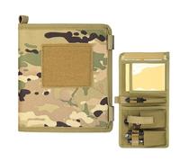 Zestivra Outdoor Map Holder - 900D Oxford Fabric TPU Waterproof Tear Resistant Robust Survival Accessories Portable | For Navigation Tools Torch Hiking Hunting Training