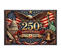 Zestivra Patriotic Puzzles | Challenging Puzzle 1776-2026 America Anniversaries | Educational Jigsaw - for Home Living Room Bedroom Office 4th of July Memorial Day Veterans Day
