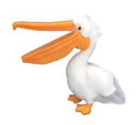 Zestivra Pelican Plush - Realistic Stuffed Animal Toy | Soft 11.81in Plush Doll with Features for Girls, Kids, Girlfriend Gift, Adult Collectibles, Bedroom Decor, Cozy Home Display, Cuddle Buddy