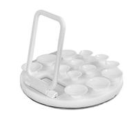 Zestivra Phone Holder with Suction Cup Self Adhesive Strong Grip for Smartphone - Reusable Non-Slip Desk Table and Center Console Holder