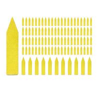 Zestivra Plant Labels for Sowing, Plant Labels for Outdoor Use | Waterproof Labels Pot Markers, Pack of 100 Waterproof Nursery Garden Tags, Pot Markers,