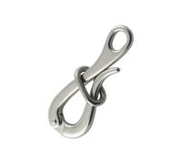 Zestivra Quick Release Shackle, Clip and Locking Shackle, Climbing Carabiner Hook - for Fire Brigade Climbing Lifting Lifeboats Towing Marine Shipping