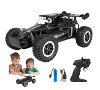 Zestivra RC Car - RC Road Car, 2.4GHz RC Car | For 2 Rechargeable Batteries 70 Minutes Game Game, 25km/h Monster Truck 1:16 Off-Road Off-Road