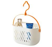 Zestivra Shower Organizer Tote - Bathroom Carry Basket, Handle Caddy Organizer | Compact Storage Bin, Multi-Compartment Shower Holder for Gel Bottles and Facial Cleaning Items
