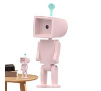 Zestivra Small Robot Lamp, Night Light for | Magnetic Nursery Atmosphere - Home Decoration, Bedroom Night Lamp for Nursery, Studio, Bedroom or Bedroom