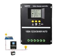 Zestivra - Solar Controller, Solar Panel Controller, Solar Energy Controller with Adjustable Modes | Solar Controller with Efficient Charging for Caravan, Solar System, Yacht, Villa