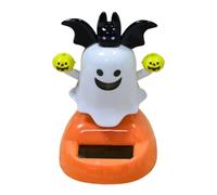Zestivra Solar Dashboard Figures - Solar Powered Ghost Dancing Figurines Ornament - Collectible Spooky Shaking Toy for Decorations Home Car Desk Halloween Party Favors