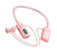 Zestivra Wireless Earbuds - Portable Digital Display Headset, Sports Neckband Headphones | Silicone Strap In-Ear Audio Device for Walking, Driving, Running, Cycling