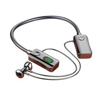 Zestivra Wireless Earbuds - Portable Digital Display Headset, Sports Neckband Headphones | Silicone Strap In-Ear Audio Device for Walking, Driving, Running, Cycling