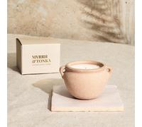 Zesty Lemons Marrakesh Sandstone Pottery Candle Myrrh & Tonka