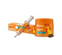 Zesty Paws Calming for Dogs Duo 90 Chews & 15ml Easy Calm Rapid Paste | Bundle Dog Calming Rapid Action Treatment for Anxious, Stressed and Worried Dogs - Great for Fireworks, Car Journeys, Vets