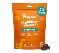 Zesty Paws Calming Treats for Dogs, Rich in Turkey, 60 Chews, Daily Use