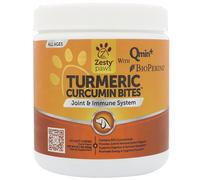Zesty Paws, Turmeric, Curcumin Bites For Dogs, Joint & Immune Support, Duck Flavor, 90 Soft Chews