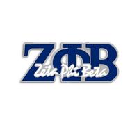 Zeta Phi Beta Script Pins