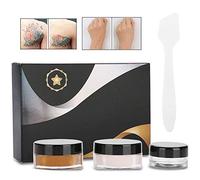 Zetiling Tattoo Concealer, Professional Scar Tattoo Concealer Vitiligo Hiding Spots Makeup Cover Cream Set for Vitiligo Spots Birthmarks