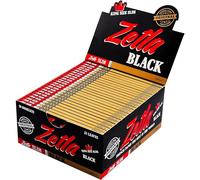 Zetla King Size Slim 50 Packs of 33 Black Rolling Papers - King Size Slim (4.25 x 1.73 in) - Premium French Papers