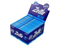 Zetla King Size Wide 50 Packs of 33 Blue Rolling Papers - King Size Wide (4.25 x 2.13 in) - Premium French Papers