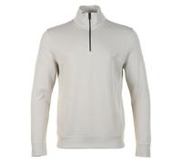 BOSS Mens Quarter Zip Zetrust Sweatshirt - Colour: 070 Open Grey - Size: Large