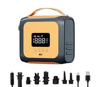 Zetta 138 SUP Pump 20PSI High Pressure Paddle Board Pump Quick Portable SUP Air Pump,Auto-Off &12V DC Car,6 Nozzles for for Inflatable Stand up Paddle Boards,Boats,Inflators