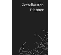 Zettelkasten Planner: a notebook for taking smart notes [dark cover]