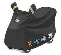 Zettum Mobility Scooter Cover 142 CM - 600D PU Scooters Rain Covers Heavy Duty & Waterproof, Outdoor Electric Scooter Cover Accessories Universal Fit for Most Mobility Scooters (142 x 66 x 119 CM)